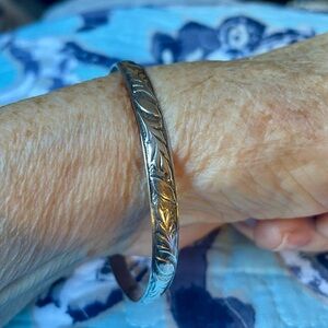 ElegantVintage Danecraft sterling Silver Bangle Bracelet
